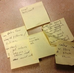 Post-it notes